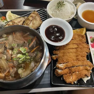 3 items MIYUKI teishoku
