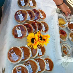 Selection of the delicious  small pies