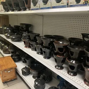 Variety of Clay pots