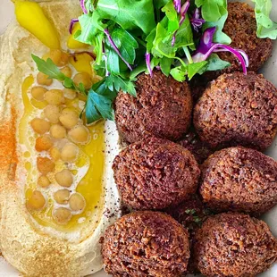 Falafel Plate - Vegan