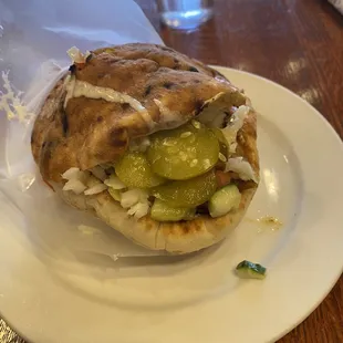 Shawarma on Pita