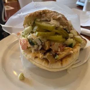 Chicken Pita Sandwich