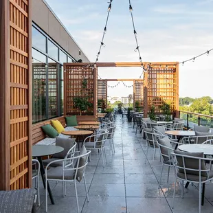 Rooftop dining at Mizu overlooking SouthPark