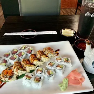 sashimi, sushi and sashimi, sushi, food