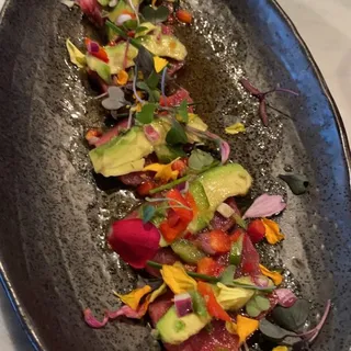 Bluefin Avocado Sashimi