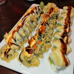 American Dream Roll, Youngstown Roll, Hawaii Roll
