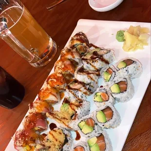 food, sushi, sushi and sashimi, sashimi