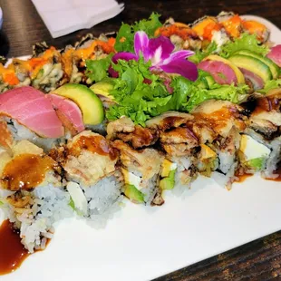 Super Tempura Roll, Amazing Tuna Roll, Youngstown Roll