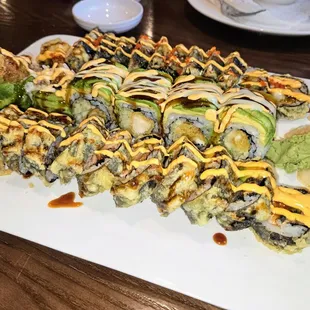 Special Rolls - Youngstown, Godzilla, and Monster