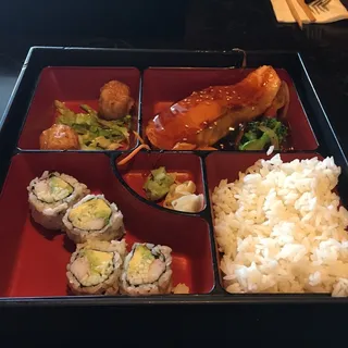 Teriyaki Salmon Bento Box