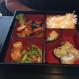 Teriyaki Shrimp Bento Box