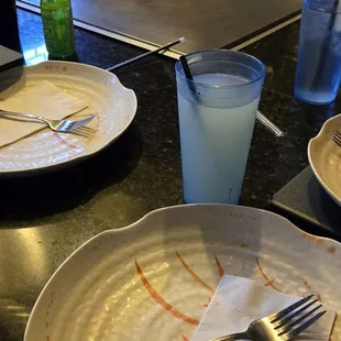 Lunch celebration with family