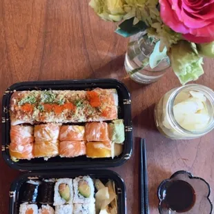 sashimi, sushi and sashimi, food, sushi