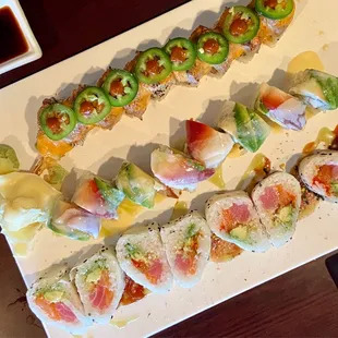 food, sushi, sashimi, sushi and sashimi