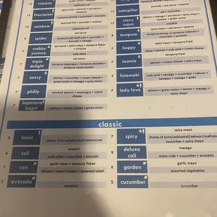 Classic &amp; Deluxe Rolls