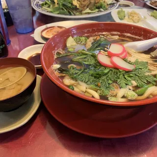 Seafood Udon Noodle Soup