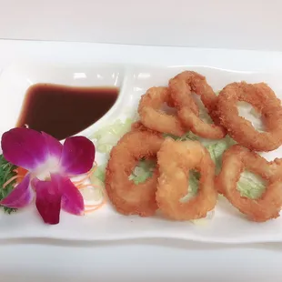 Fried calamari