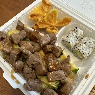 Steak teriyaki Teriyaki Steak Bento Box