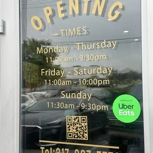 open times