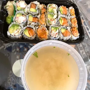 lunch special w miso soup