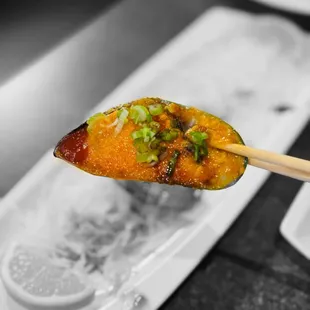 Baked Green Mussels | @whaevaeats