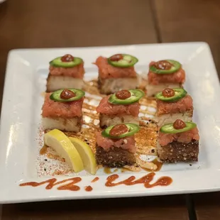 Crispy Rice with Spicy Tuna