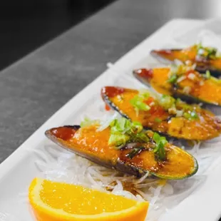 Baked Green Mussels | @whaevaeats