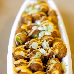 Spicy Popcorn Scallops ($21)