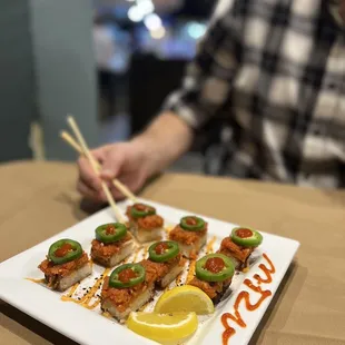 Crispy Rice with Spicy Tuna