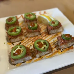 Crispy Rice with Spicy Tuna