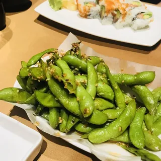 Garlic Edamame