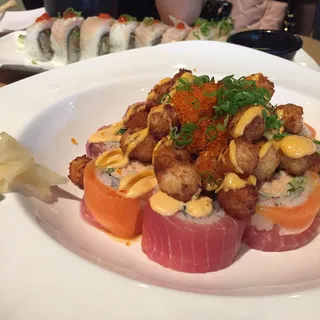 Spicy Popcorn Scallops