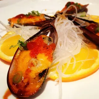 Baked Green Mussels