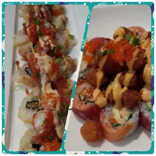 Rainbow Blossom Roll