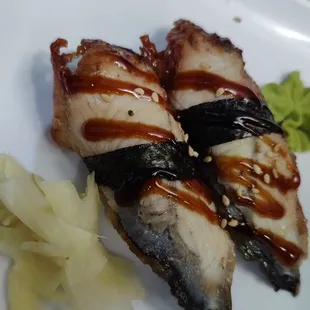 Unagi (eel) nigiri
