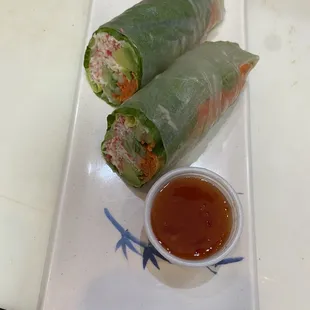2 Crab Salad Roll