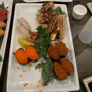 sushi, food, sushi and sashimi, sashimi