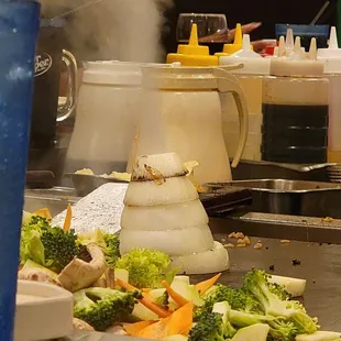 Smoke signals.