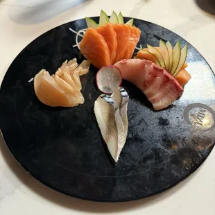Various cuts of sashimi, yes it&apos;s included in the all you can eat