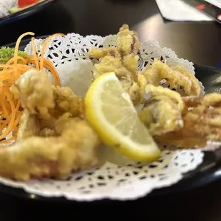 Fried soft shell crab