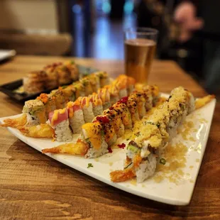 Rolls from left to right. White Dragon, 49&apos;er, Red Dragon and Gen X.
