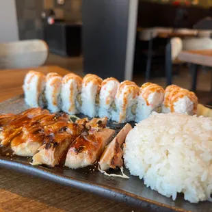 food, sushi and sashimi
