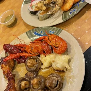 oysters, mussels, food, shellfish, oysters and mussels