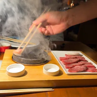 Japanese F1 Wagyu Striploin, Oita Prefecture