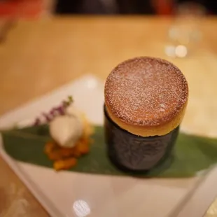Yuzu &amp; Passionfruit Soufflé.