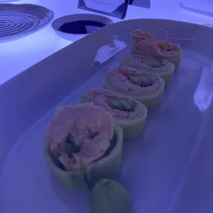 21. King Kong Roll. Sooo good. No rice - it's wrapped in cucumber.