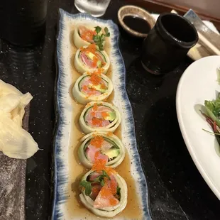 Sunset Stripped Roll (I think) - a little lacking in flavor but tasted fresh!