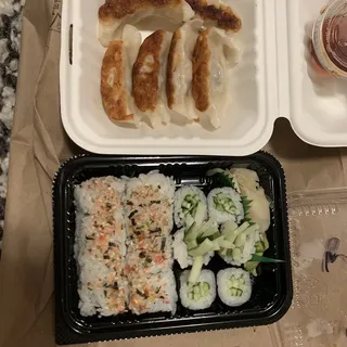 6 Piece Gyoza Plate