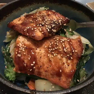 Pan Seared Salmon Dinner