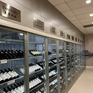 a wine cellar